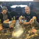 A now-deleted photo of Team Koe tweeted Sunday morning. L-R: D.J. Kidby, Ryan Fry, Jamie Koe, Chris Schille.